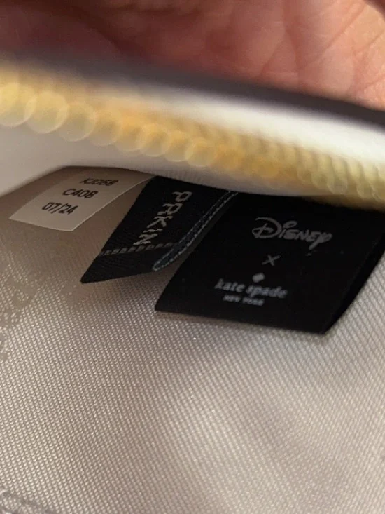 Kate Spade X disney New York Muppets Medium L-zip Wristlet nwt - Picture 12 of 13